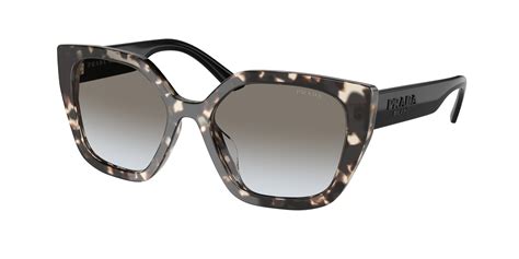 prada pr 24xs uao0a7|Prada PR 24XS UAO0A7 Sunglasses in Talc Tortoise.